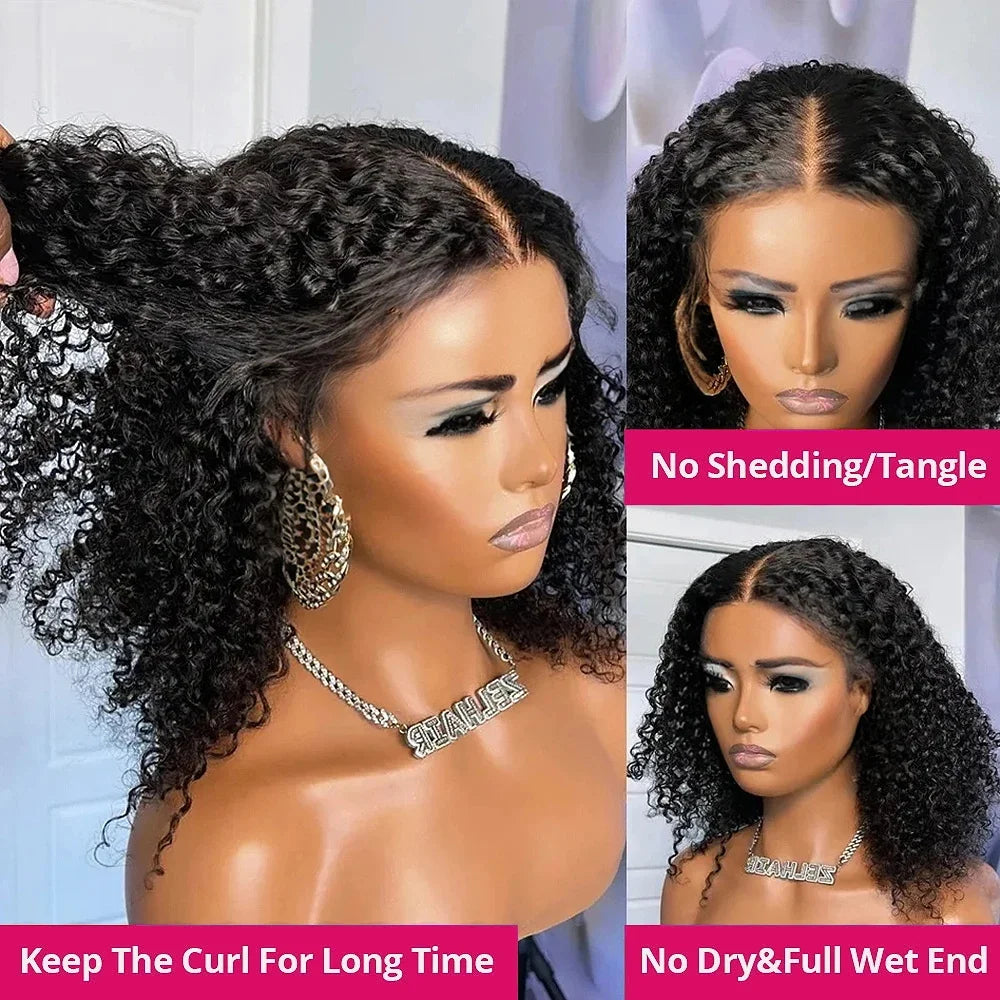 Wear And Go Water Wave Bob Lace Wig