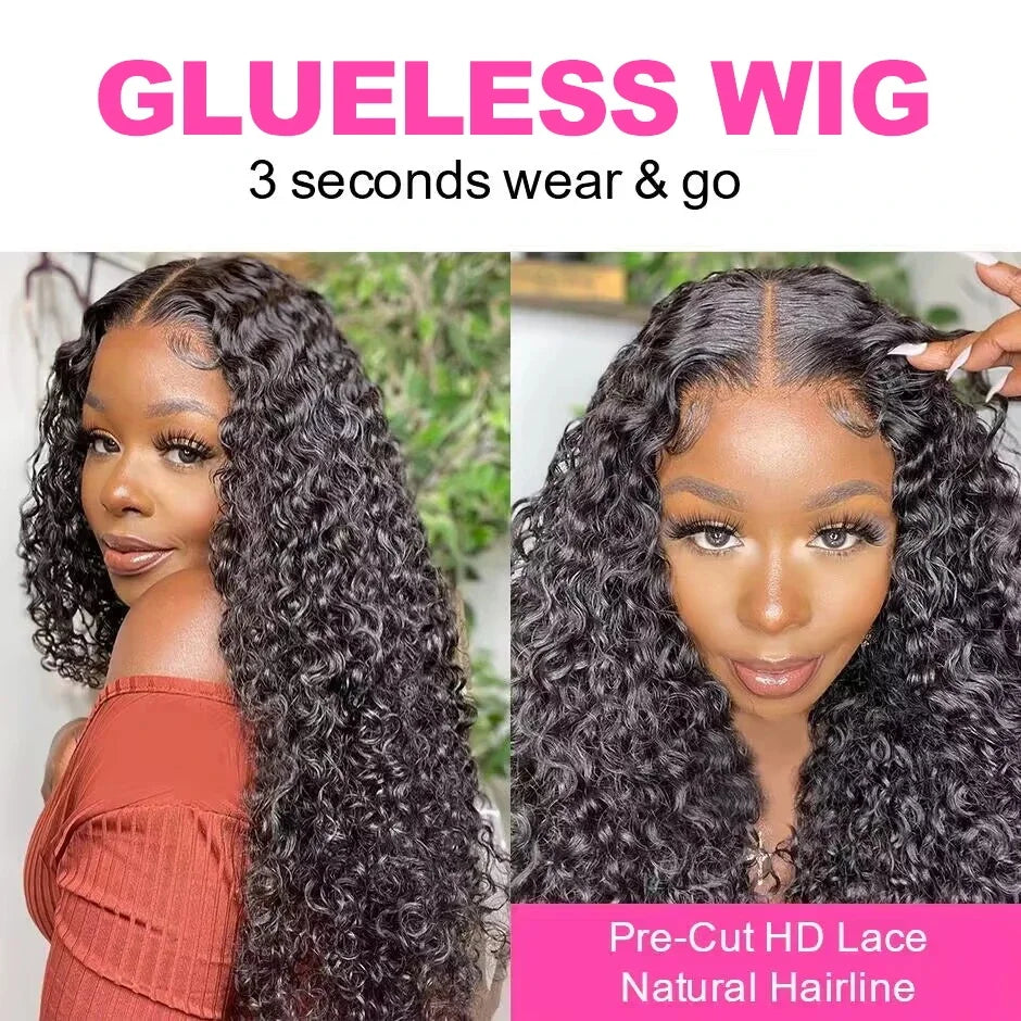 Wear And Go Water Wave Bob Lace Wig