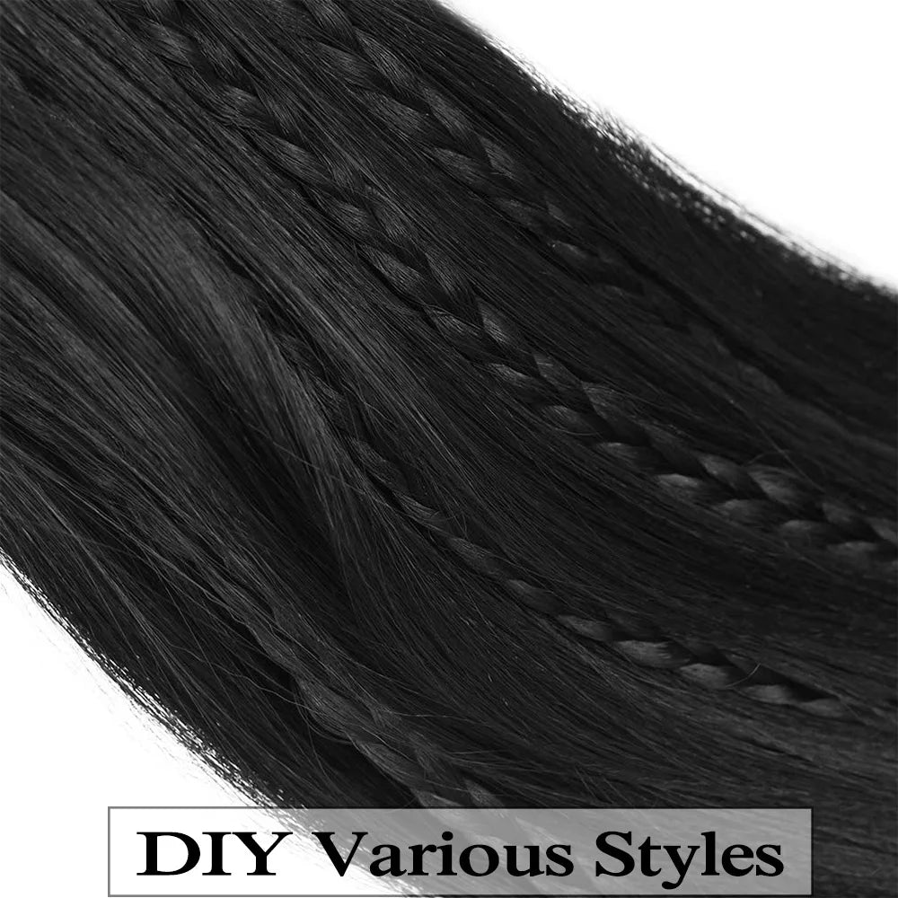 PONYTAILS. Wrap Around Clip In Ponytail Hair Extensions