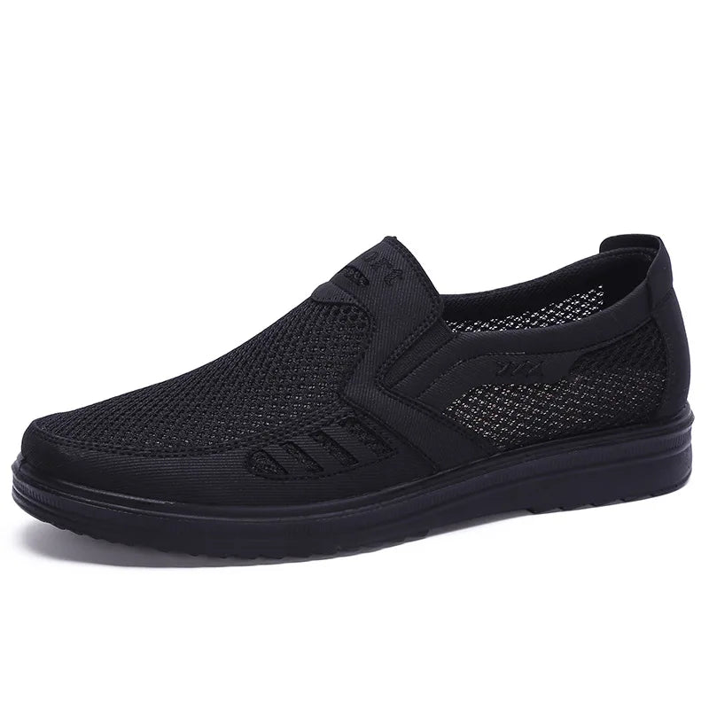 New Men'S Casual Shoes, Men Summer Style Mesh Flats for Men Loafer/Creepers 
Casual High-End  Shoes Very Comfortable