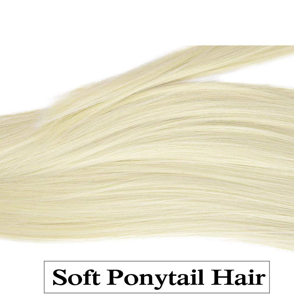 PONYTAILS. Wrap Around Clip In Ponytail Hair Extensions