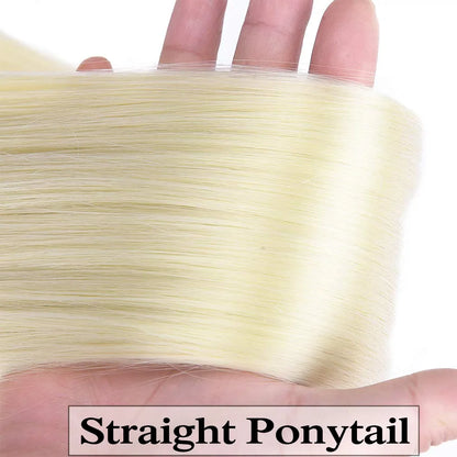 PONYTAILS. Wrap Around Clip In Ponytail Hair Extensions