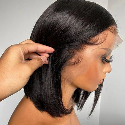 180 High Density Lace Wigs 13x4 Short Bob