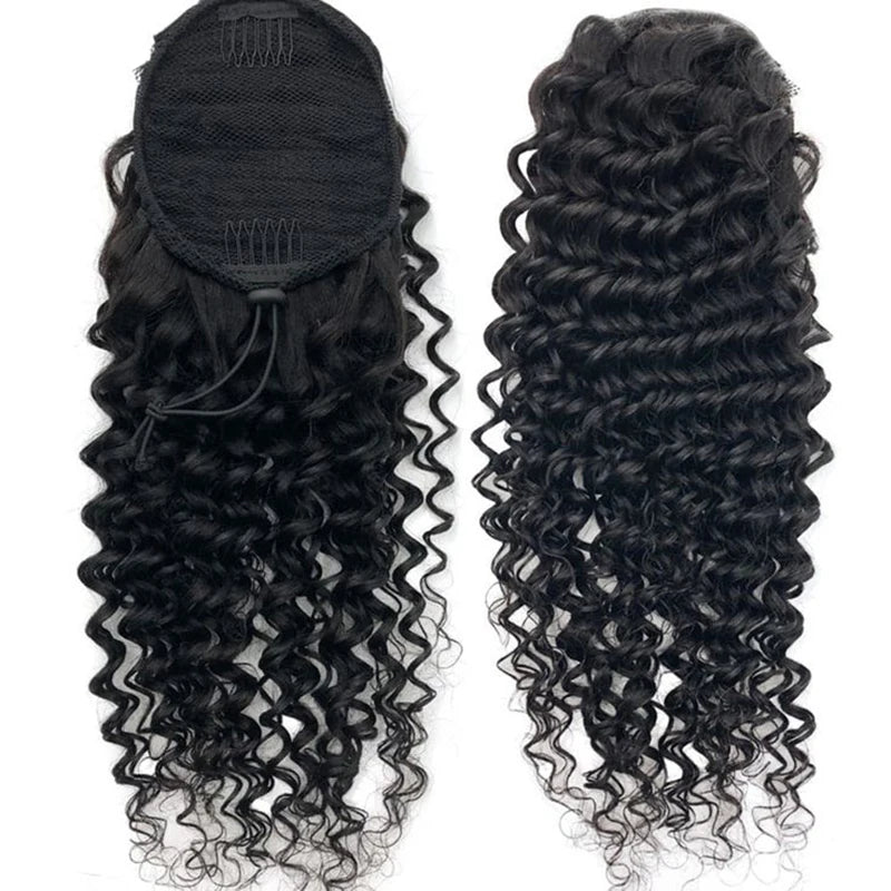 Kinky Tail Clip In Hair Extensions