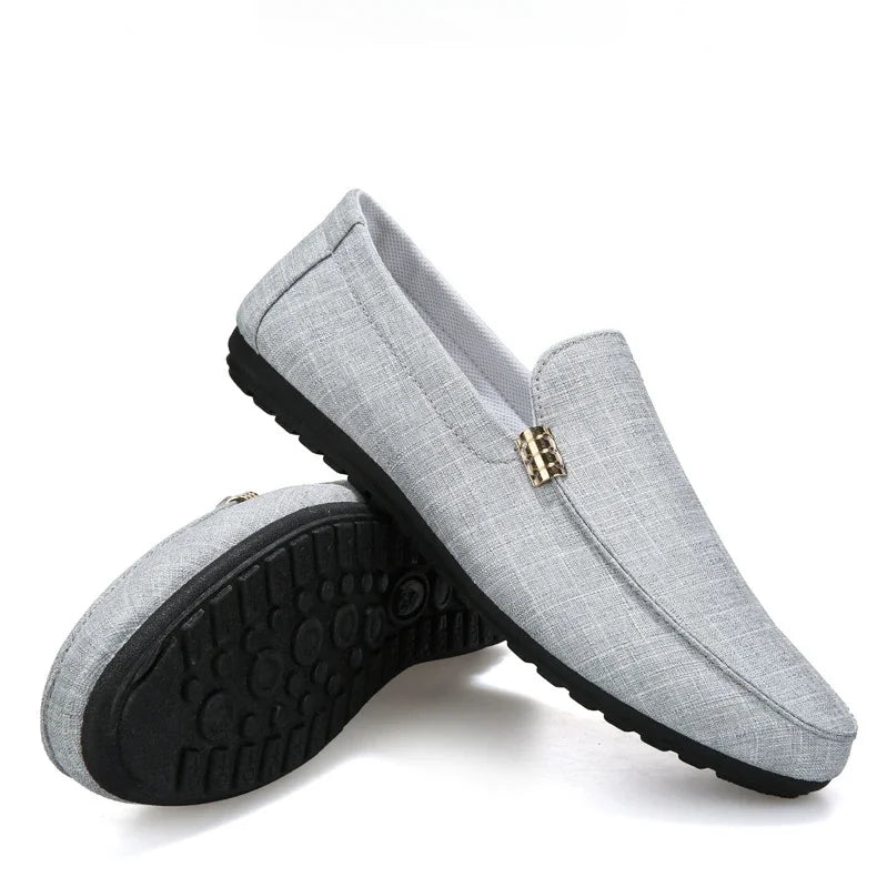 Black Loafers for Men.
Soft Bottom Casual Shoes. Classic Comfort Moccasins Shoes 
Man Flat Driving Shoes Light For Walking.