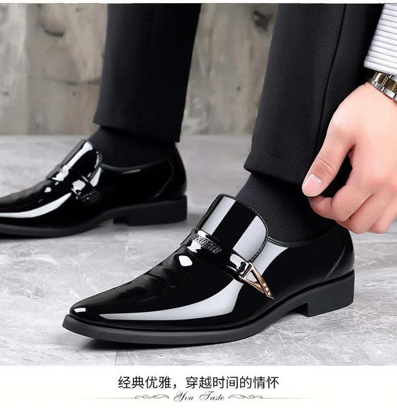 Men Shoe Men LeatherFormall Shoe 
Business Trendy Men Dress Shoe Sapato Social Masculino Chaussure Hommes