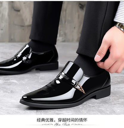 Men Shoe Men LeatherFormall Shoe 
Business Trendy Men Dress Shoe Sapato Social Masculino Chaussure Hommes