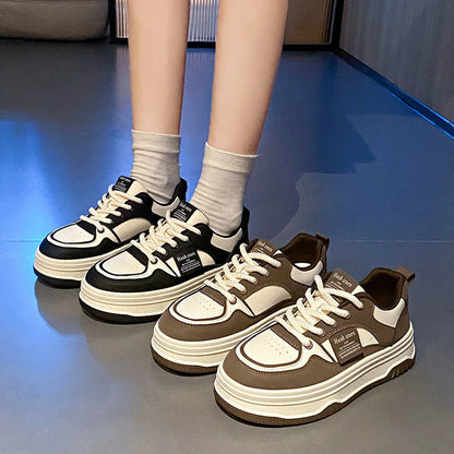 Thick Soled Comfort Vulcanized Shoes