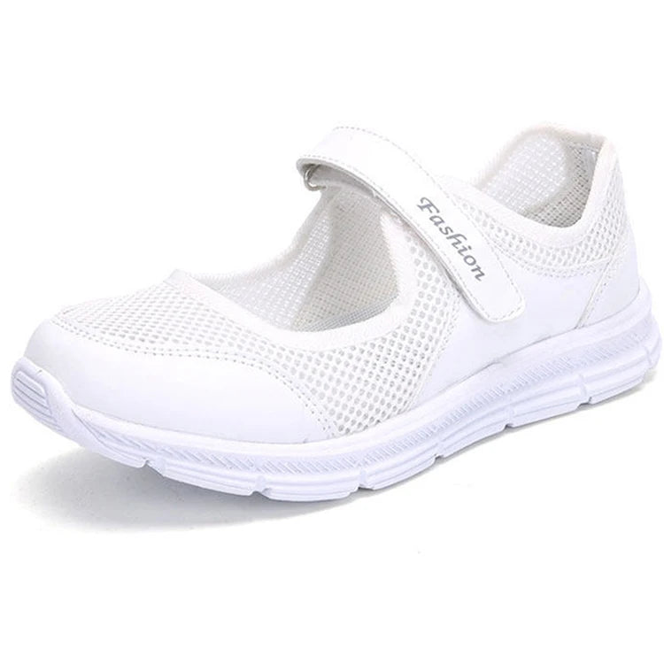 Fashion Breathable 2024 New Women's Sneakers Outdoor Comfortable Women Sneakers Mesh Fabric Ladies Shoes Female Footwear