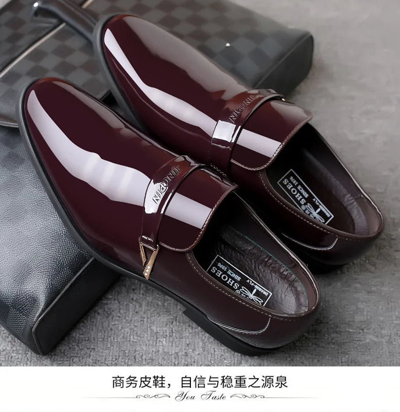 Men Shoe Men LeatherFormall Shoe 
Business Trendy Men Dress Shoe Sapato Social Masculino Chaussure Hommes