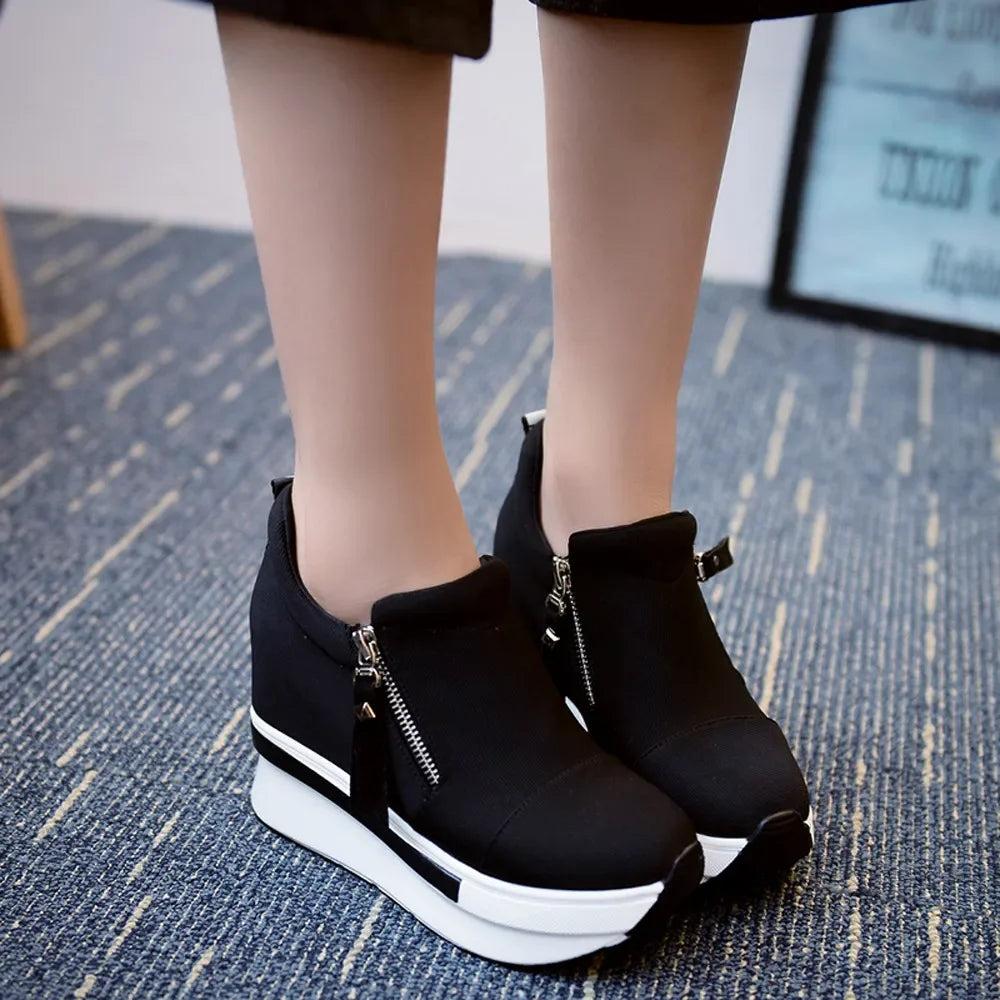 Women Wedges Ankle Boots