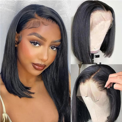 180 High Density Lace Wigs 13x4 Short Bob