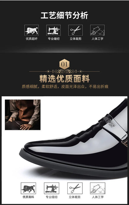 Men Shoe Men LeatherFormall Shoe 
Business Trendy Men Dress Shoe Sapato Social Masculino Chaussure Hommes