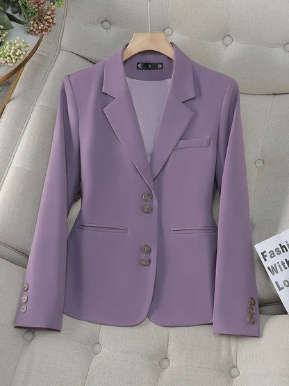 Green Apricot Black Purple Long Sleeve Coat