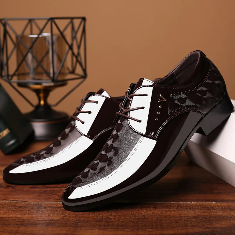 2024 New Leather Shoes for Men 
Formal/Business Dress Shoes Versatile. Wedding Shoes For Men. Designer Zapatos Para Hombres