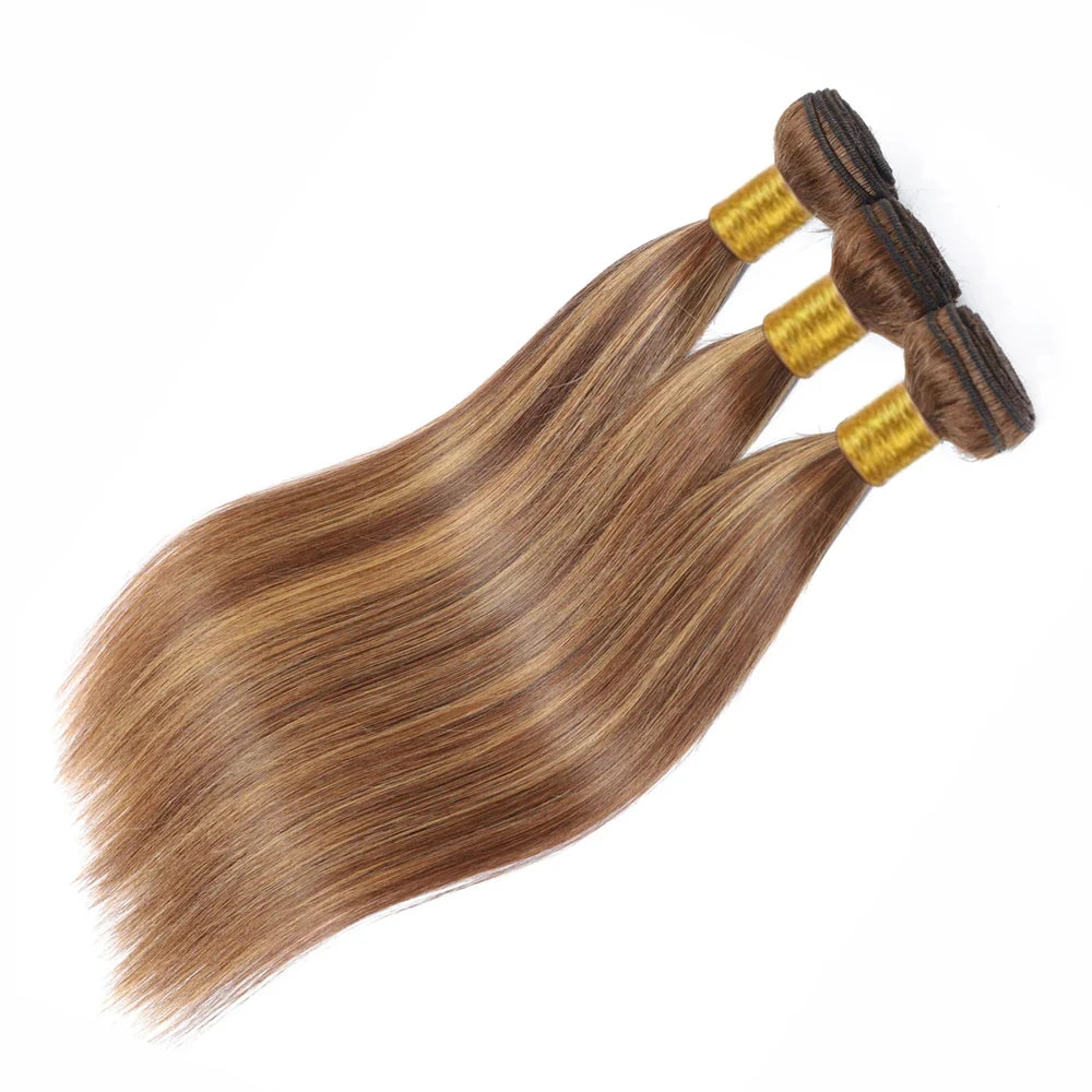 Human Hair. 30 Inch Human Hair Highlight Bundles