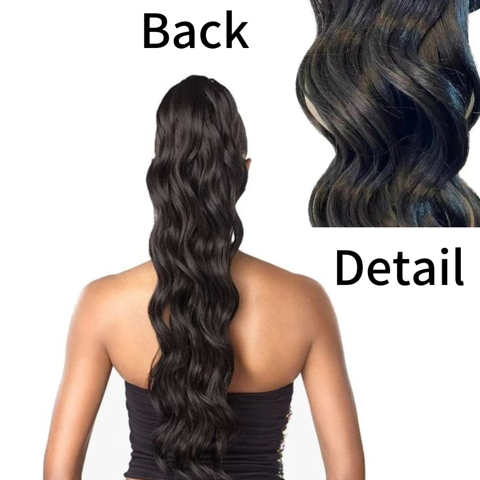 Wrap Around Magic Paste Pony Tail Extensions