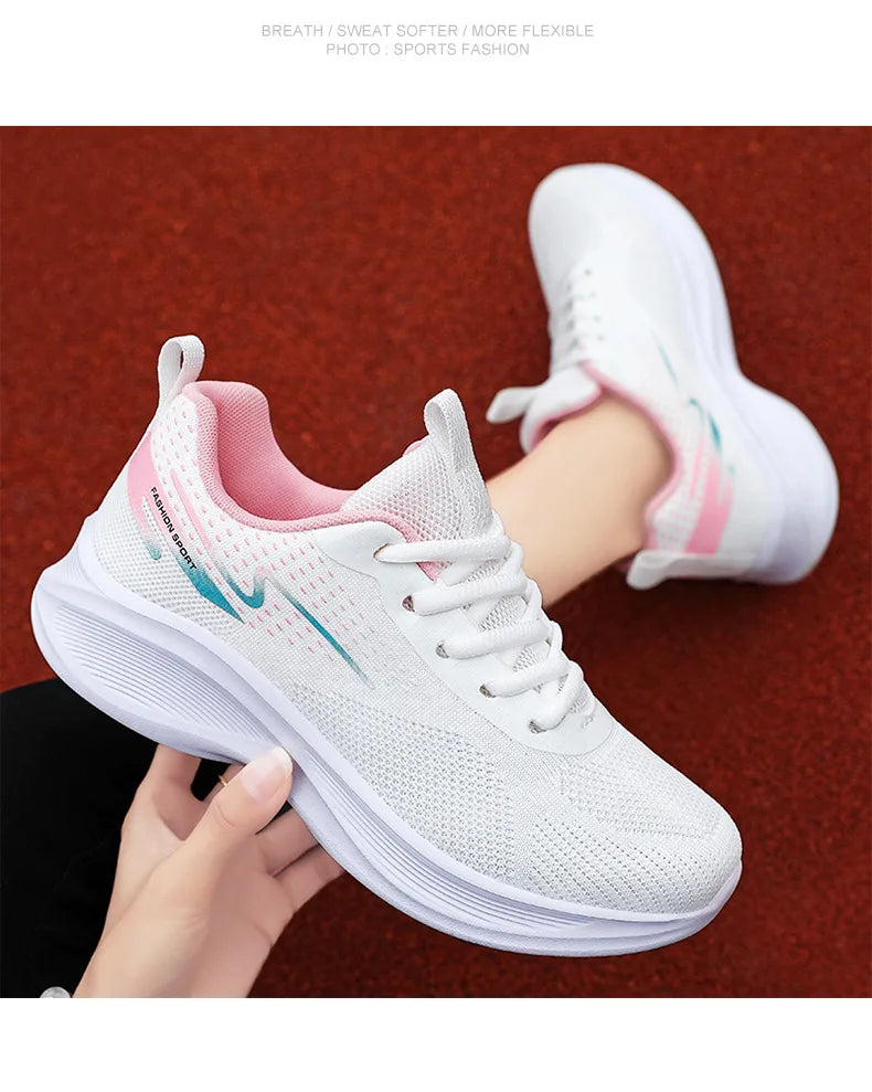 Running Weaving Sports Shoes