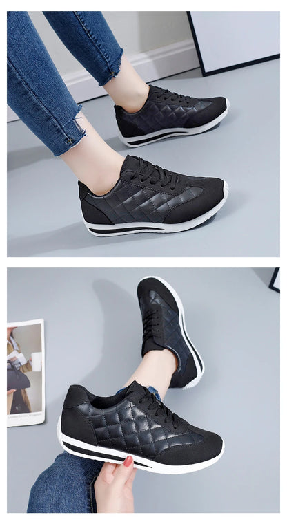 Spring Women's Sneakers Fashion Ladies Vulcanize Shoes Outdoor Running Walking Female Shoes Comfort Lightweight Sneakers Size 41