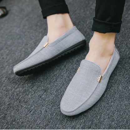 Black Loafers for Men.
Soft Bottom Casual Shoes. Classic Comfort Moccasins Shoes 
Man Flat Driving Shoes Light For Walking.