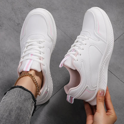 2024 Woman Tennis Sneakers Fashion New Comfort Sports Board Shoes Casual Shoes Female Spring Summer Ladies Female Women Shoe PU