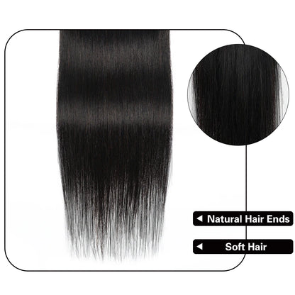 Human Hair Extension. 10-30inch Human Hair Indian Clip In Hair Extensions