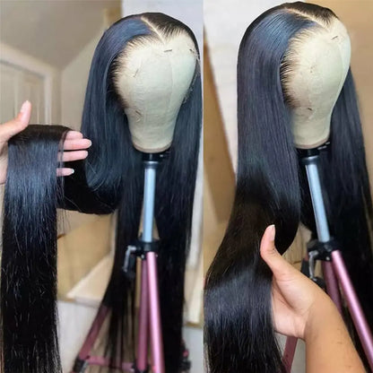 40 inch Long 100% Human Hair Wigs