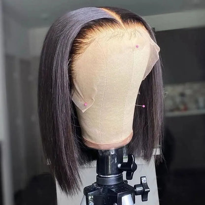 Bob HD Straight 5X5 Glue Less Wig