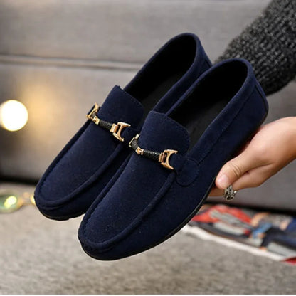 High Quality Slip-on Loafers for Men.
Summer Men Shoes Lightweight Flats Walking Shoes. Suede/Leather Soft Driving Moccasins