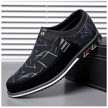 Black Casual Shoes for Men 
Classic Leather, Elegant, Mens Stylish Soft-soled Shoes. Business Lace-Up Office Men Shoes