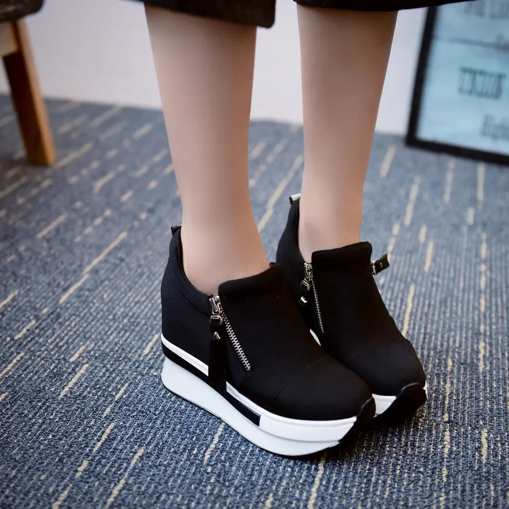 Women Wedges Ankle Boots