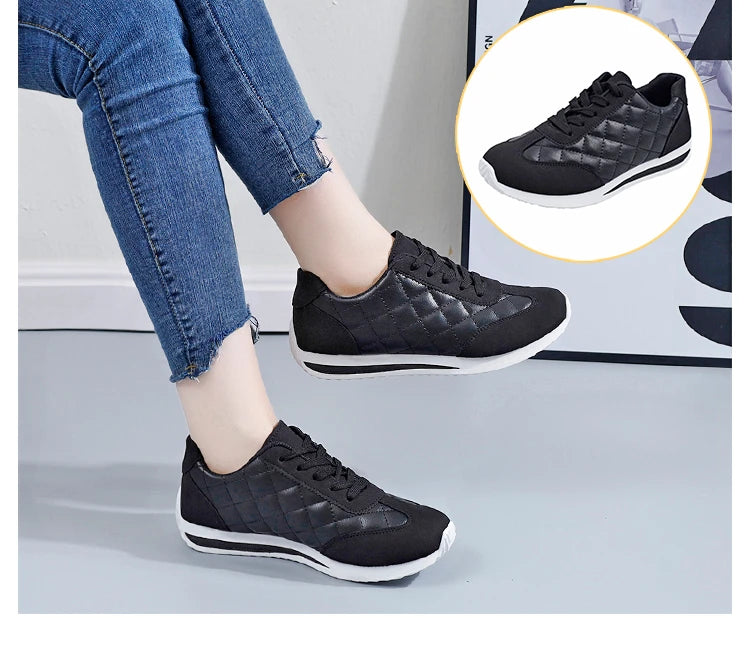 Spring Women's Sneakers Fashion Ladies Vulcanize Shoes Outdoor Running Walking Female Shoes Comfort Lightweight Sneakers Size 41