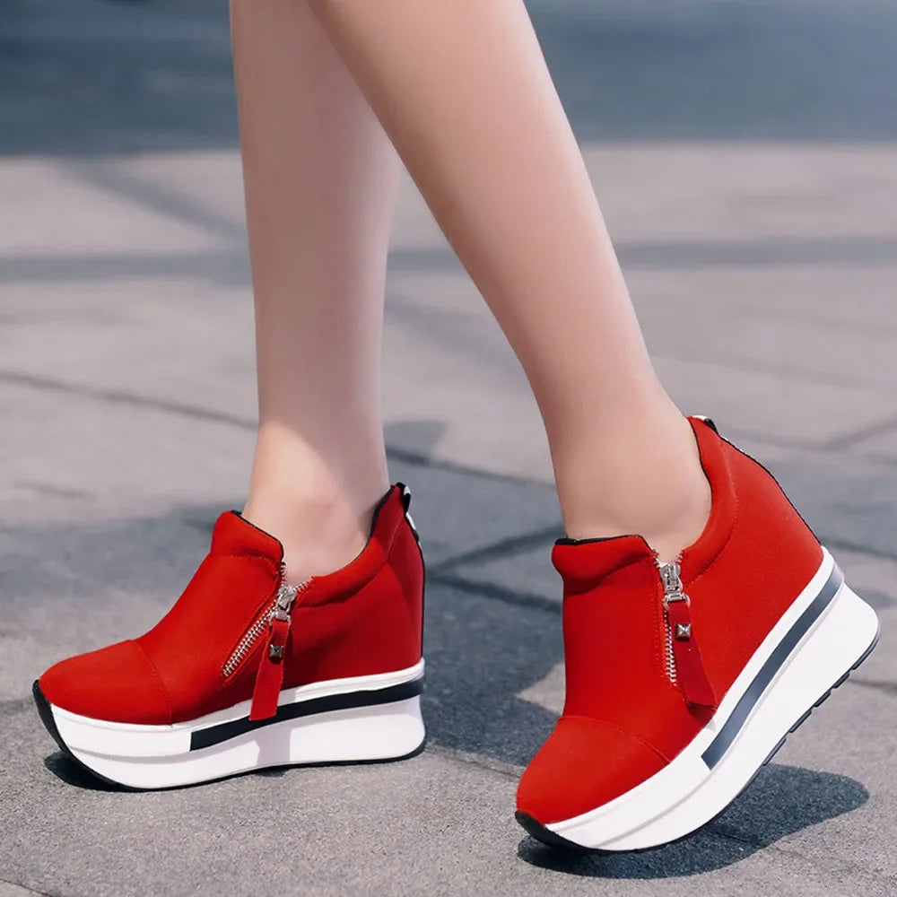 Women Wedges Ankle Boots