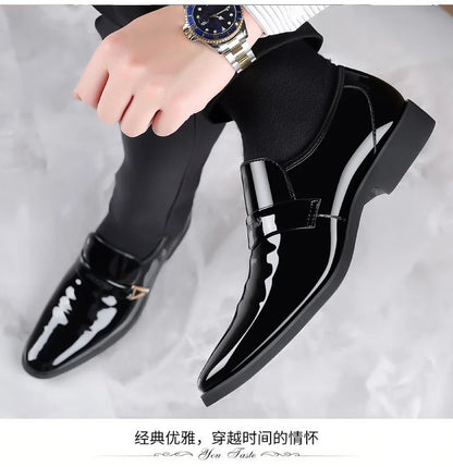 Men Shoe Men LeatherFormall Shoe 
Business Trendy Men Dress Shoe Sapato Social Masculino Chaussure Hommes