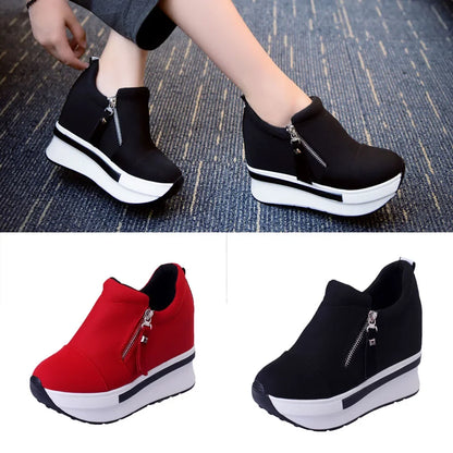 Women Wedges Ankle Boots